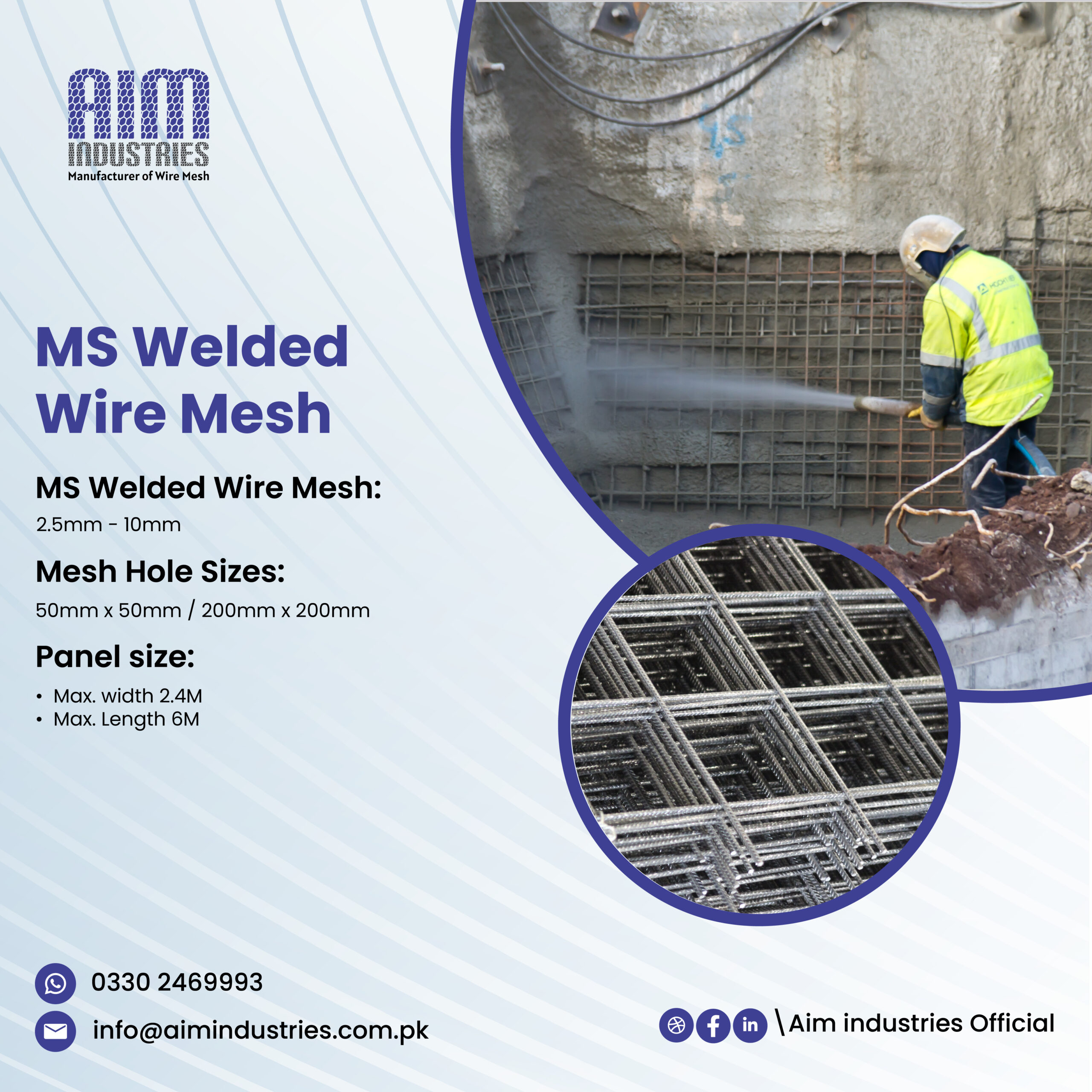 wire mesh for construction