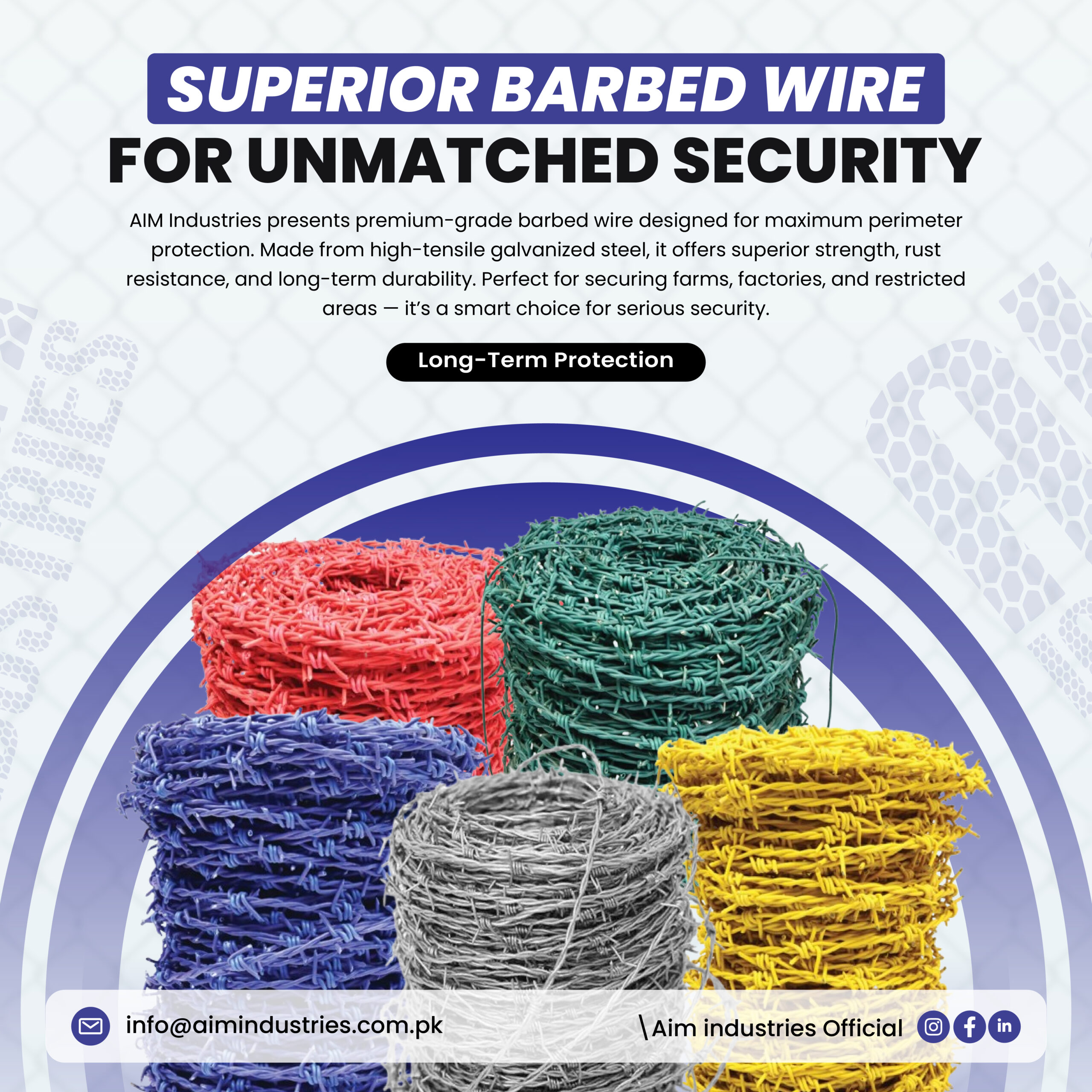 barbed wire