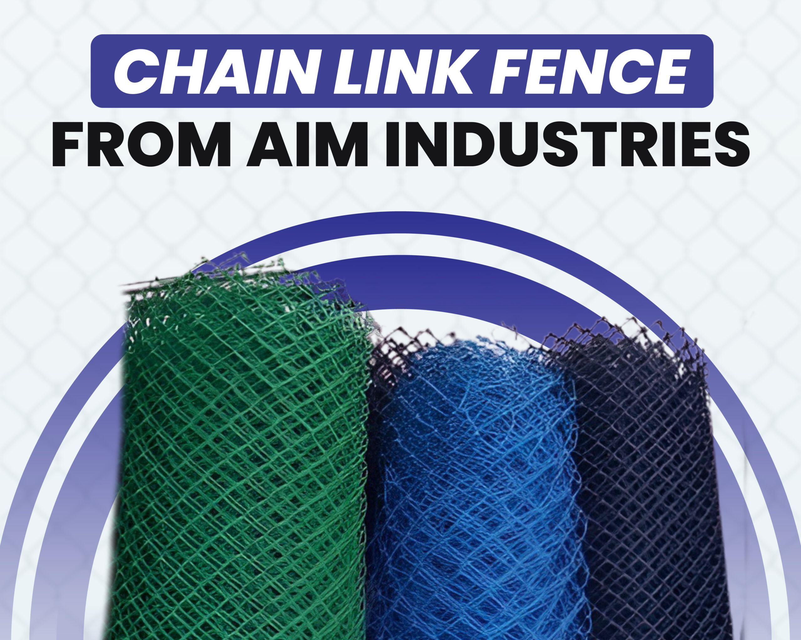 chain link fence - aim industries
