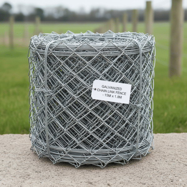 galvanized chain link fence - aim industries