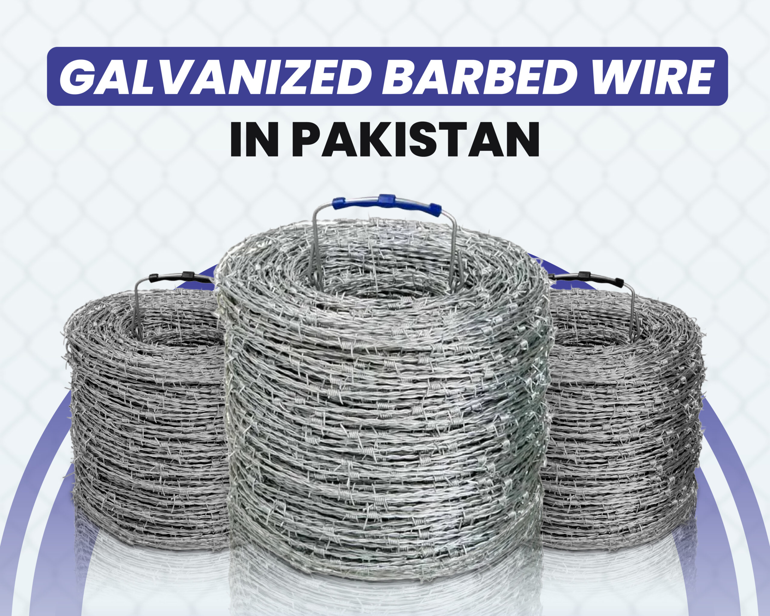 Galvanized Barbed Wire in Pakistan
